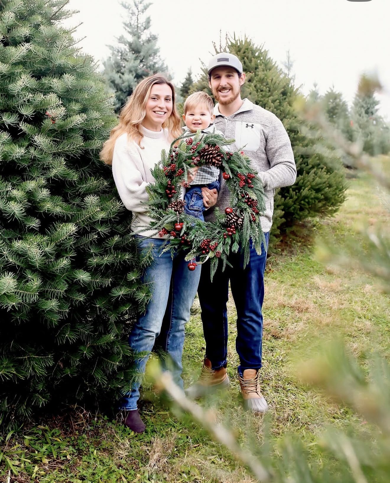 Natural family portrait