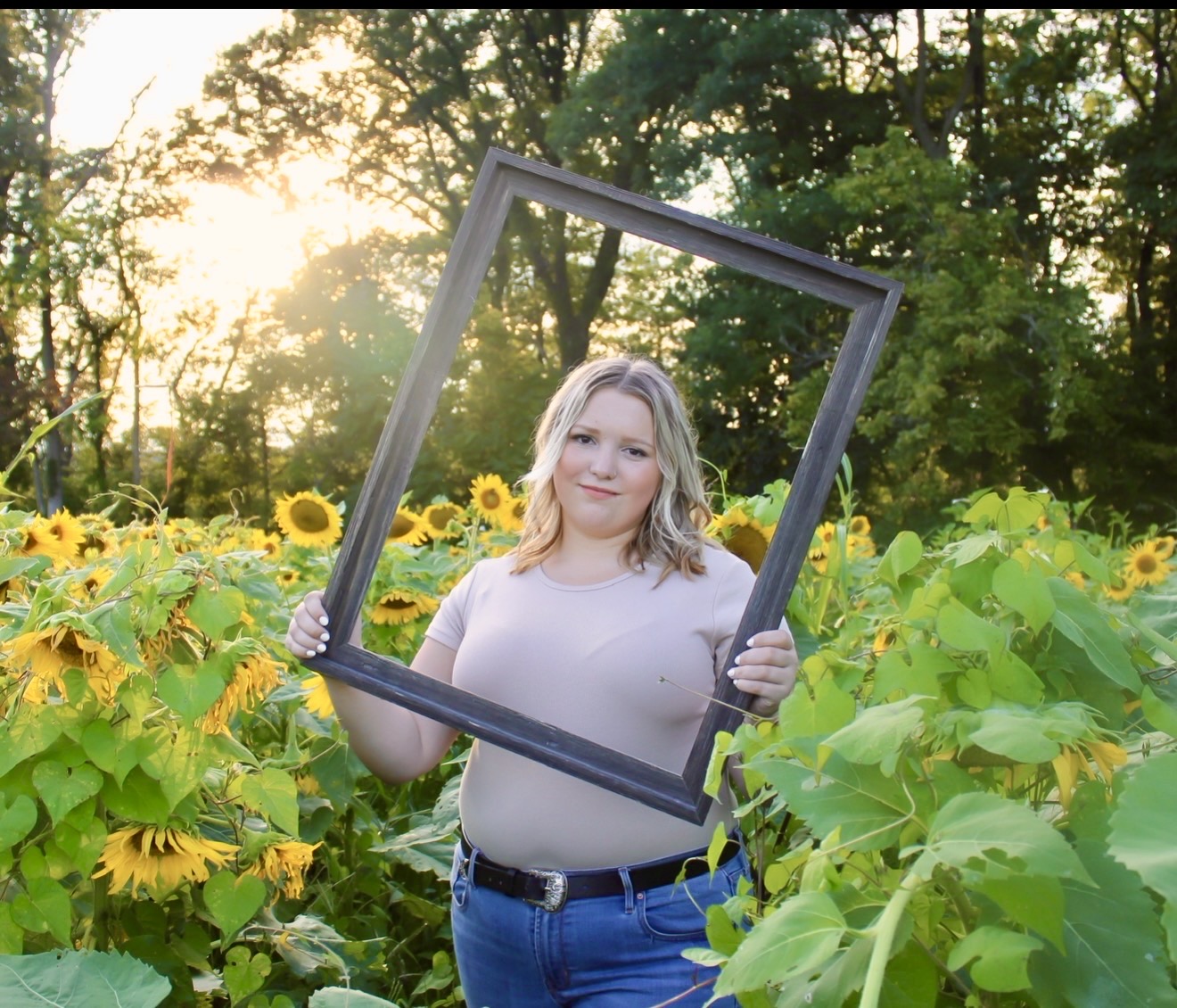 Senior portrait session
